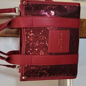 - Red Sequin Women's Bag